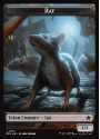 Rat // Zombie Token : 0009 FOUNDATIONS 2024 - Magic the Gathering Single Card