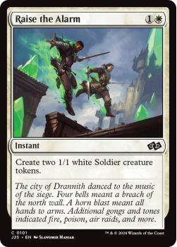 Raise the Alarm single card from Magic the Gathering