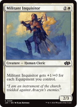 Militant Inquisitor single card from Magic the Gathering