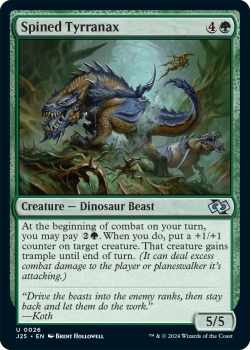 Spined Tyrranax single card from Magic the Gathering