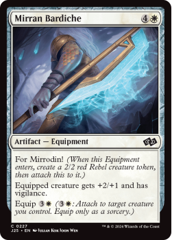 Mirran Bardiche single card from Magic the Gathering