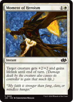 Moment of Heroism single card from Magic the Gathering