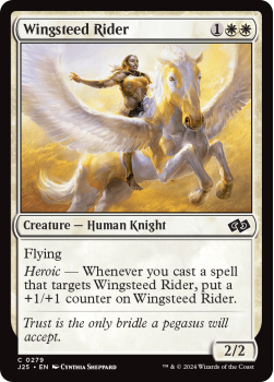 Wingsteed Rider single card from Magic the Gathering