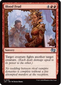 Blood Feud single card from Magic the Gathering