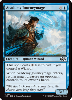 Academy Journeymage single card from Magic the Gathering