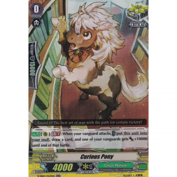 Curious Pony : V-SS01-053 - Cardfight!! Vanguard Single Card