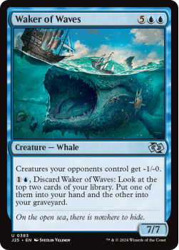 Waker of Waves single card from Magic the Gathering