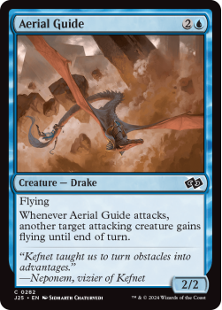 Aerial Guide single card from Magic the Gathering