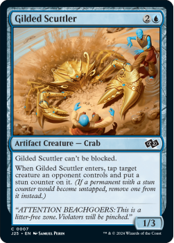 Gilded Scuttler single card from Magic the Gathering