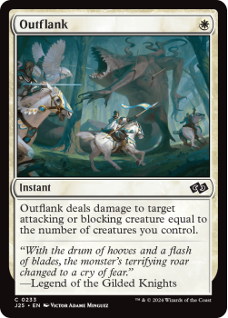 Outflank single card from Magic the Gathering