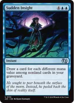 Sudden Insight single card from Magic the Gathering