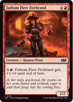 Fathom Fleet Firebrand single card from Magic the Gathering