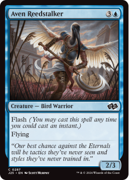 Aven Reedstalker single card from Magic the Gathering
