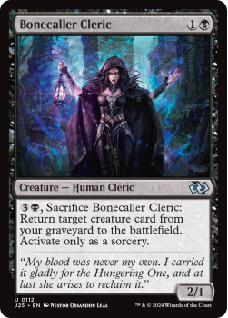 Bonecaller Cleric single card from Magic the Gathering