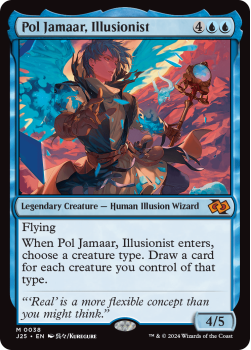 Pol Jamaar, Illusionist (ANIME) single card from Magic the Gathering