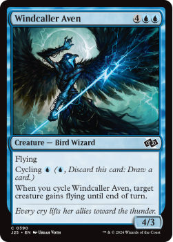 Windcaller Aven single card from Magic the Gathering