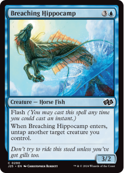 Breaching Hippocamp single card from Magic the Gathering