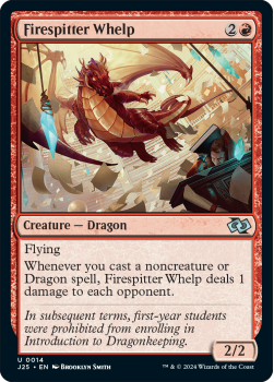 Firespitter Whelp single card from Magic the Gathering