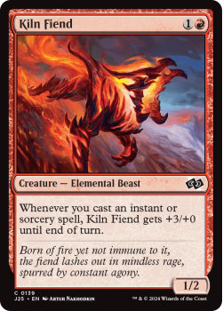Kiln Fiend single card from Magic the Gathering