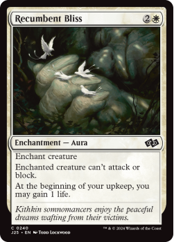 Recumbent Bliss single card from Magic the Gathering
