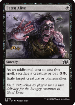 Eaten Alive single card from Magic the Gathering