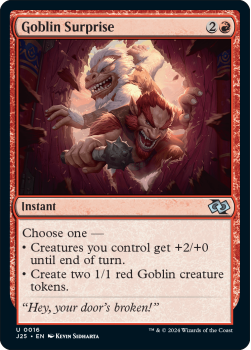 Goblin Surprise single card from Magic the Gathering