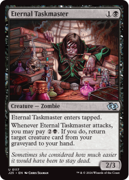 Eternal Taskmaster single card from Magic the Gathering