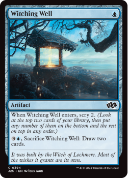 Witching Well single card from Magic the Gathering