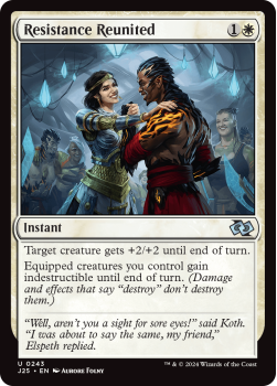 Resistance Reunited single card from Magic the Gathering