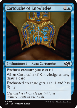 Cartouche of Knowledge single card from Magic the Gathering