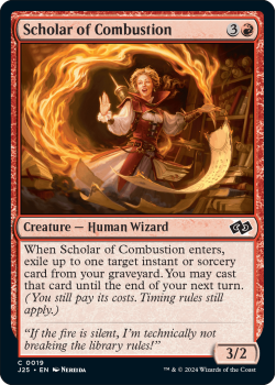 Scholar of Combustion single card from Magic the Gathering