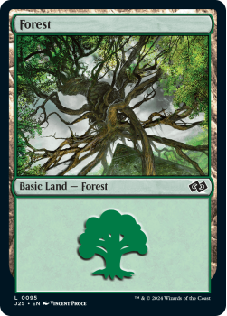 Forest single card from Magic the Gathering