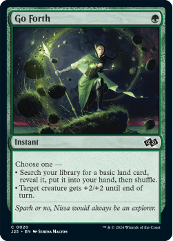 Go Forth single card from Magic the Gathering