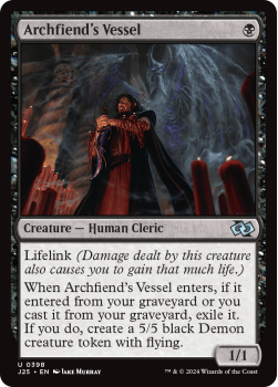 Archfiend's Vessel single card from Magic the Gathering