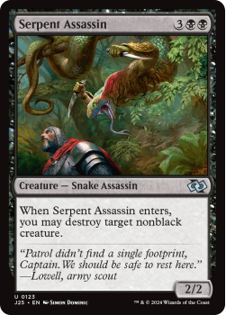 Serpent Assassin single card from Magic the Gathering