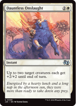 Dauntless Onslaught single card from Magic the Gathering