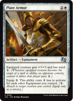 Plate Armor single card from Magic the Gathering