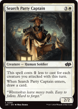 Search Party Captain single card from Magic the Gathering