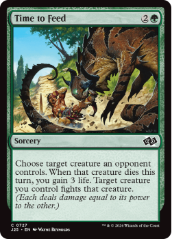 Time to Feed single card from Magic the Gathering