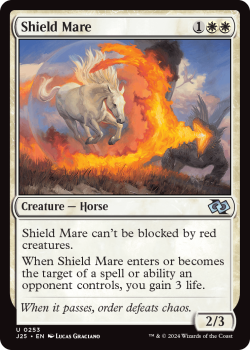 Shield Mare single card from Magic the Gathering
