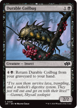 Durable Coilbug single card from Magic the Gathering