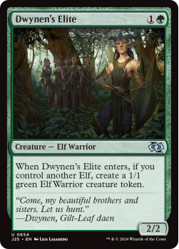 Dwynen's Elite single card from Magic the Gathering