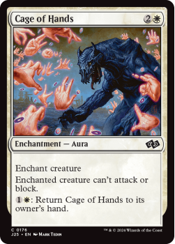 Cage of Hands single card from Magic the Gathering