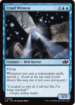 Cruel Witness single card from Magic the Gathering
