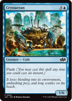 Crystacean single card from Magic the Gathering