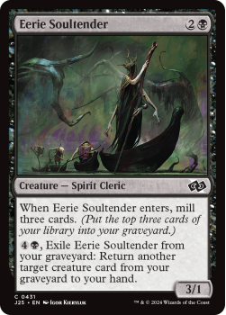 Eerie Soultender single card from Magic the Gathering