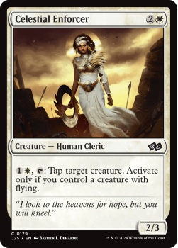 Celestial Enforcer single card from Magic the Gathering