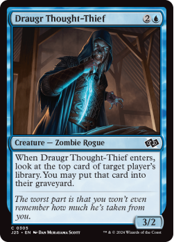 Draugr Thought-Thief single card from Magic the Gathering