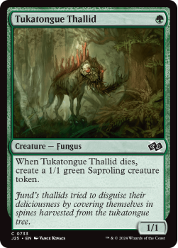 Tukatongue Thallid single card from Magic the Gathering