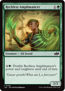 Reckless Amplimancer single card from Magic the Gathering